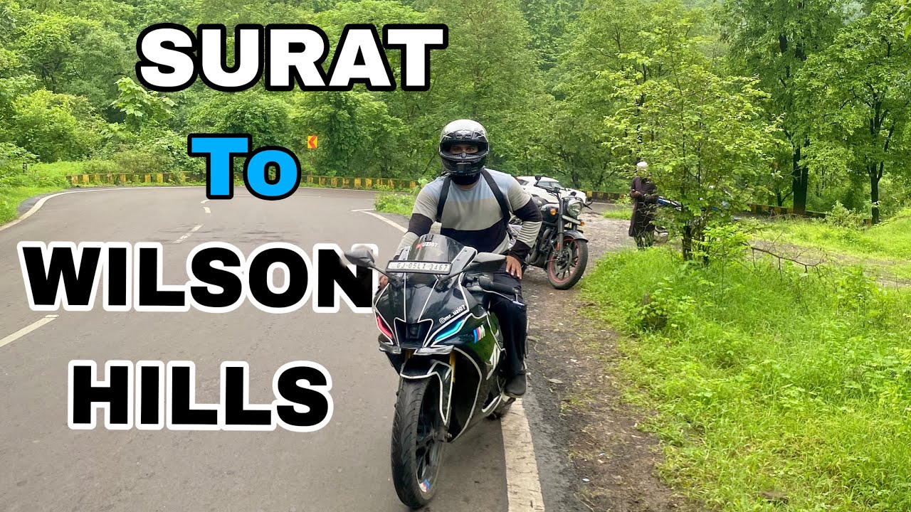 Surat to Wilson Hills 🏍️ Bike ride vo bhi Friends ke sath or usse bi bariya Barish mai 🌧️ #bikeride