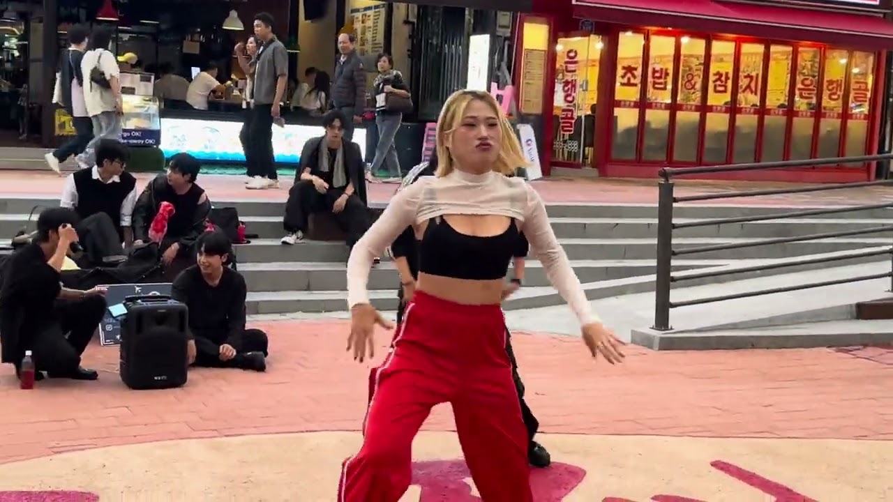 HONGDAE BUSKING - [Jessie J, Ariana Grande & Nicki Minaj] Bang Bang (7)