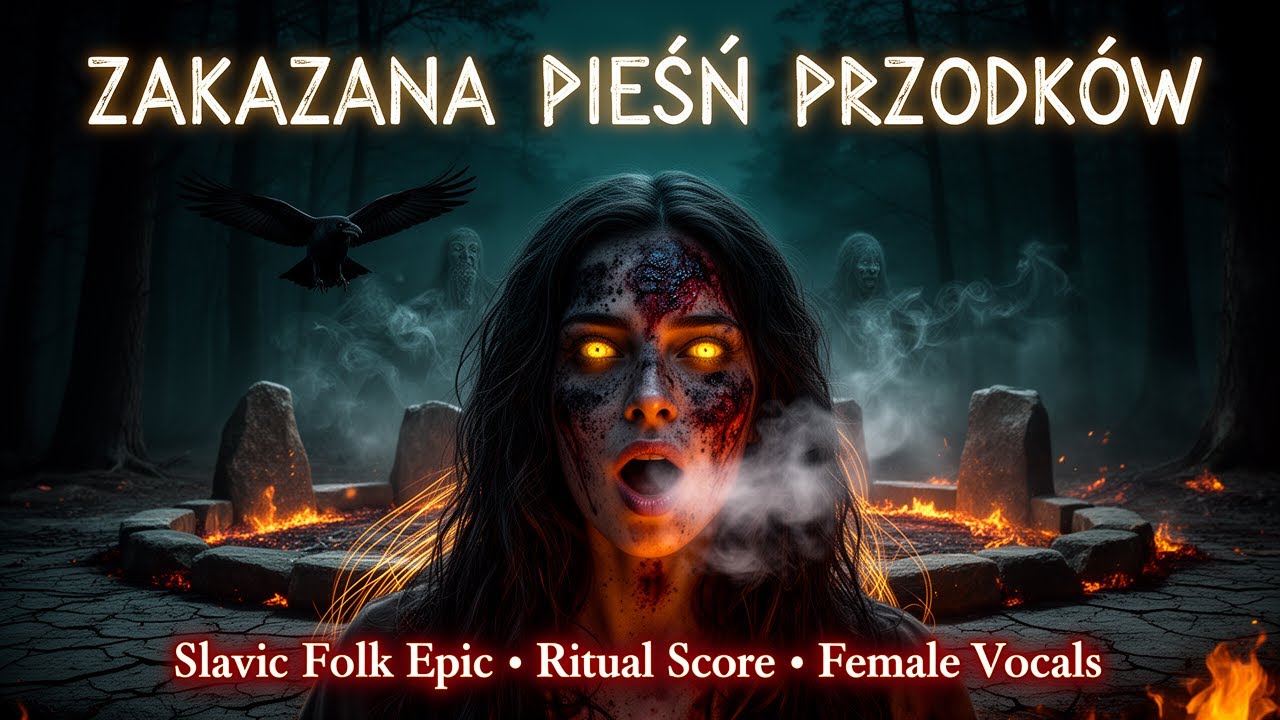 Zakazana Pieśń Kruka | Slavic Folk Epic Ritual Song (Female Vocals)