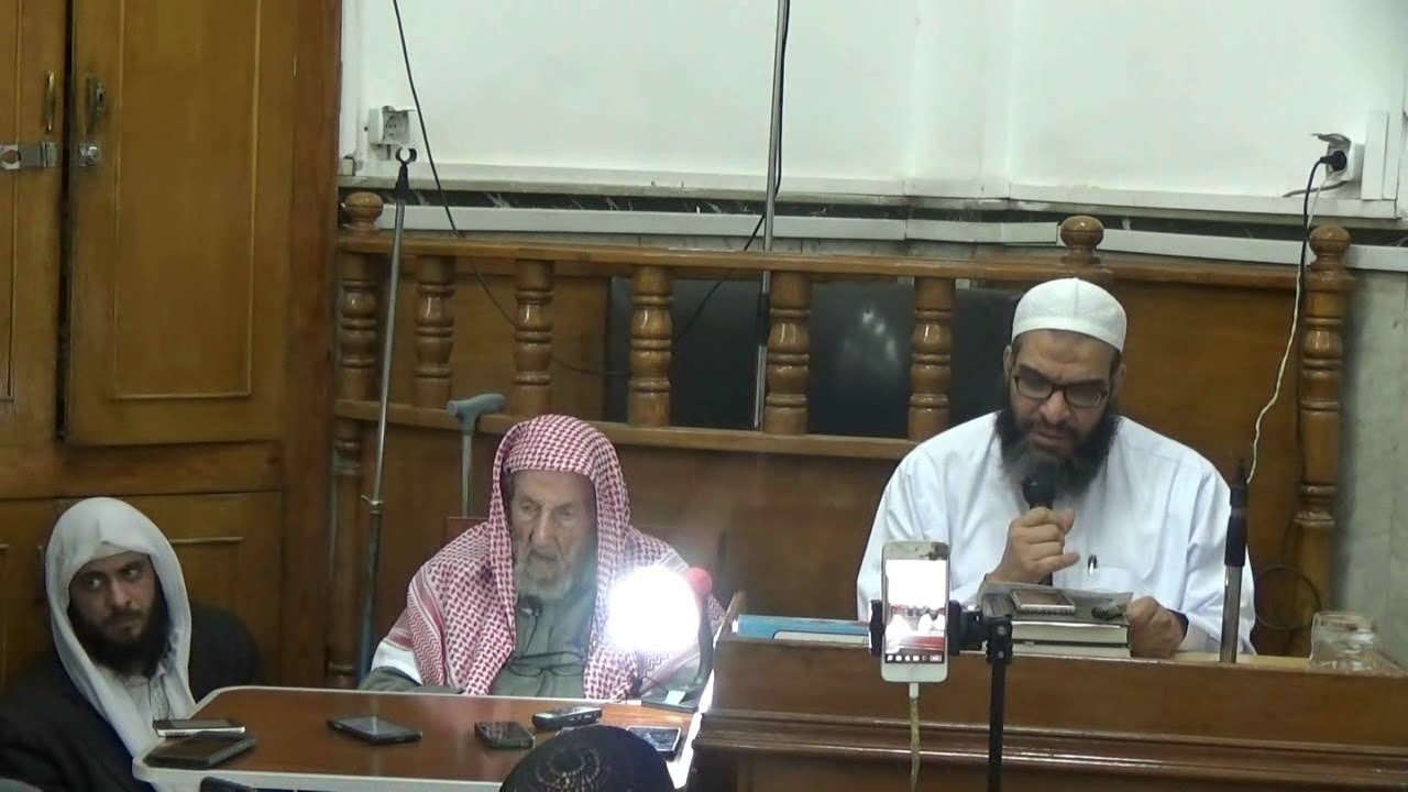 الكلمة الأخيرة للشيخ/ عادل السيد في ختام شرح شرح العقيدة الطحاوية