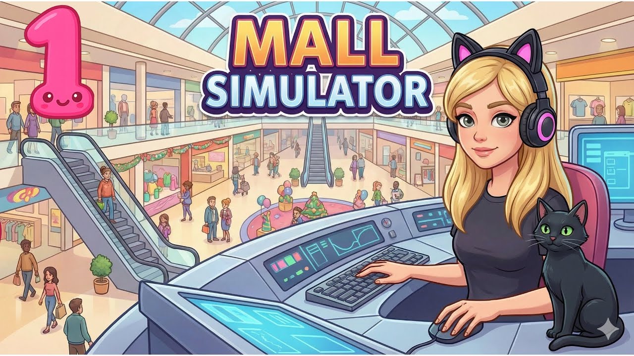 MALL SIMULATOR ➤ ОТКРЫВАЮ ТОРГОВЫЙ ЦЕНТР! #1