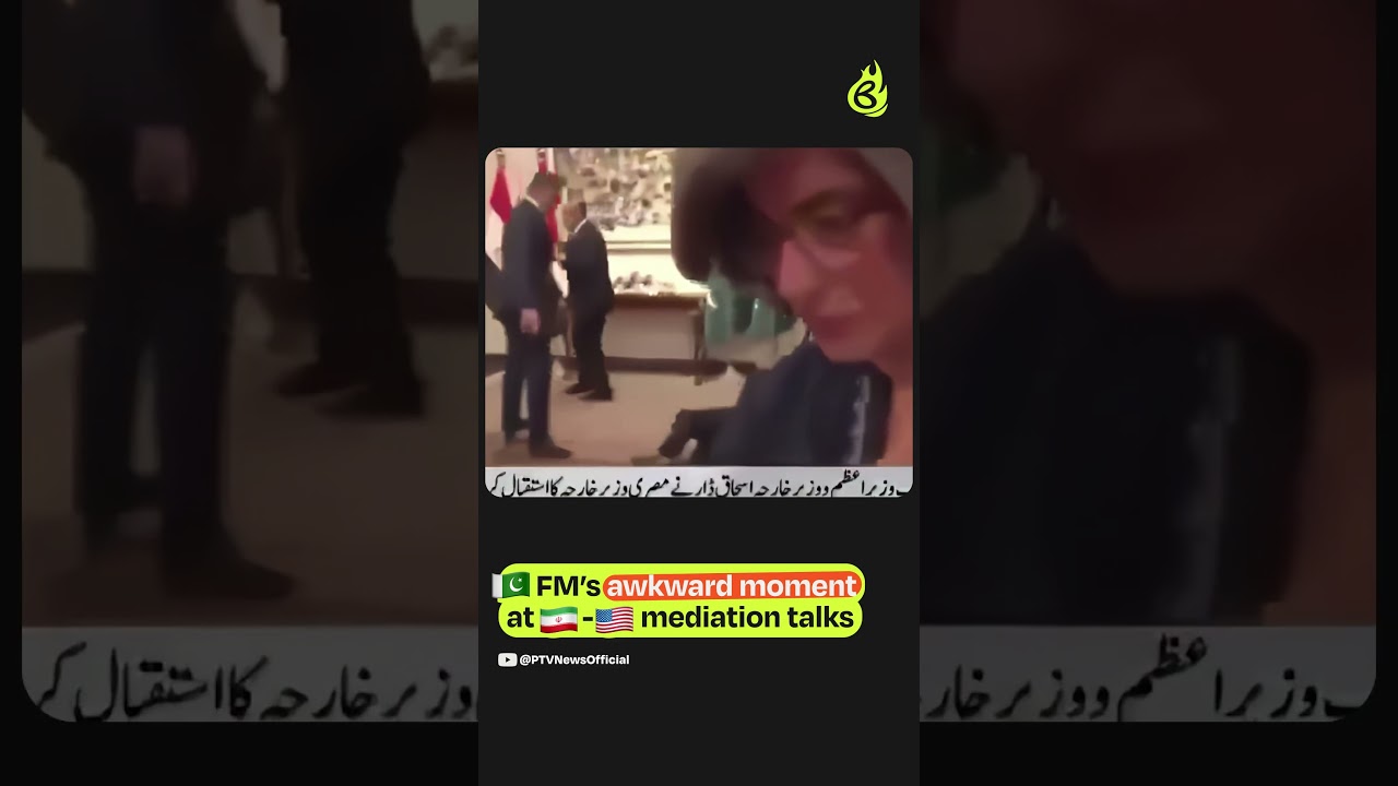 Pakistani FM #IshaqDar dramatically falls at a meeting with Egypt! #briefchaat #pakistangovernment