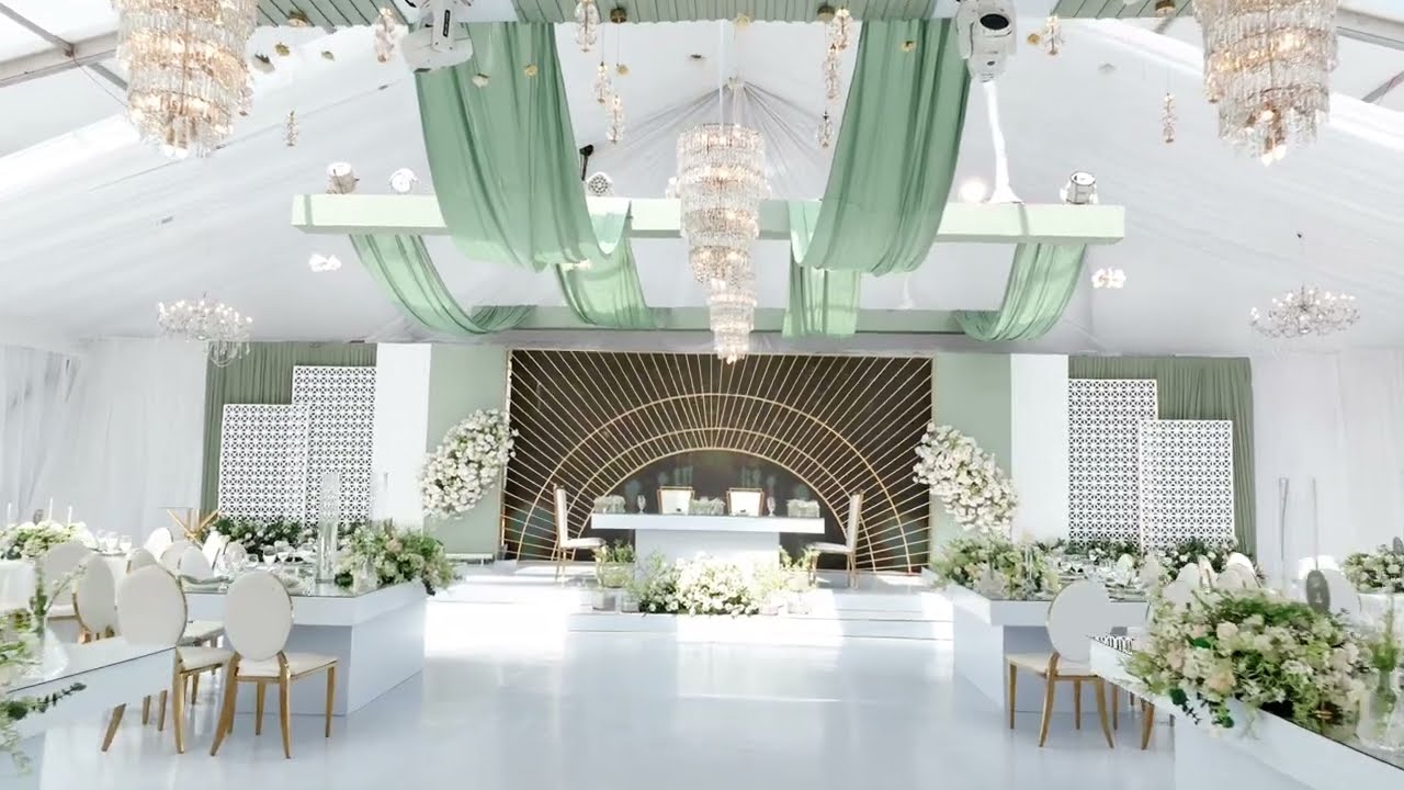 Paul and Annet’s White, gold, and sage green wedding #WeddingDecor #wedding #love #uganda 