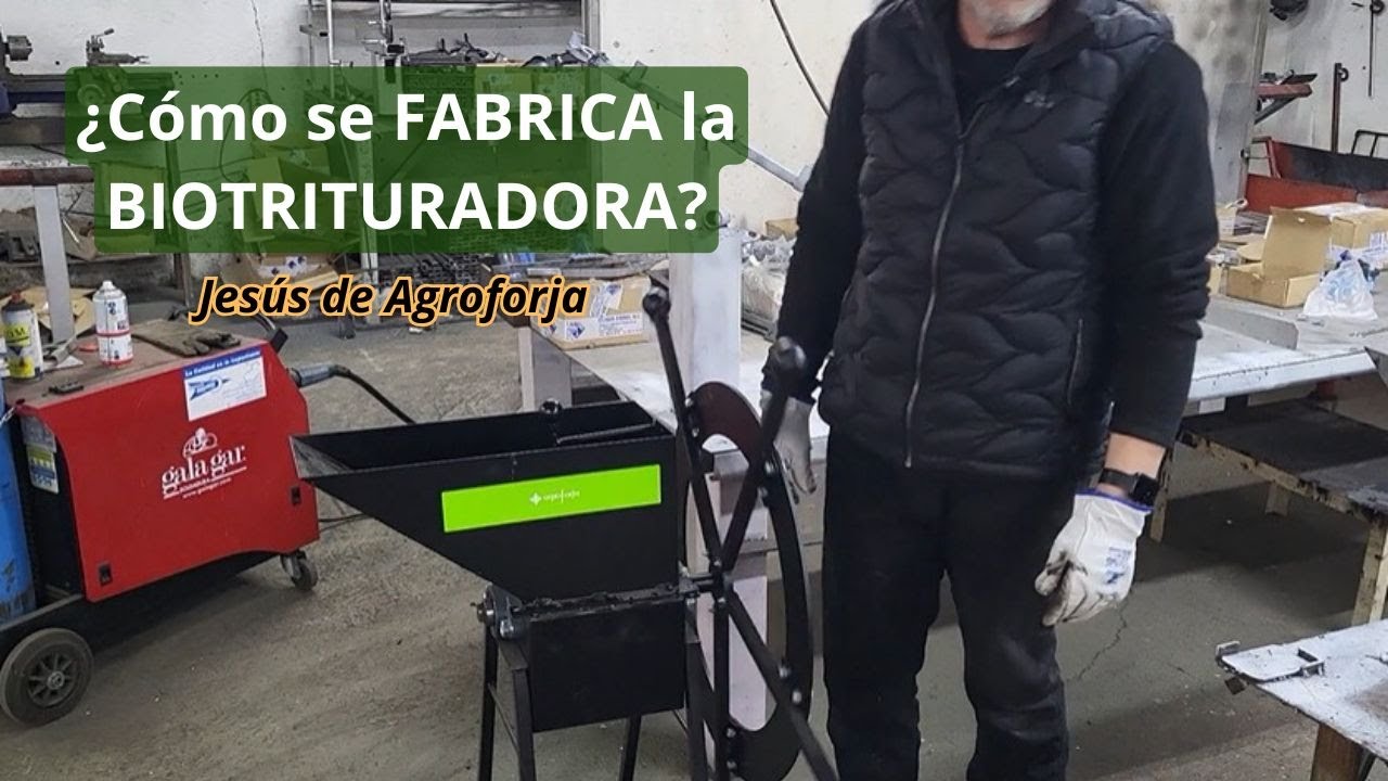¿Cómo se fabrica la BIOTRITURADORA en 2025?