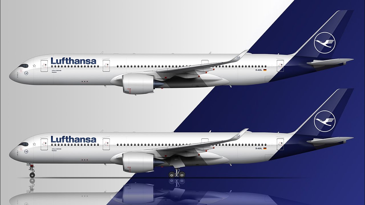 What makes Lufthansa's new livery so great