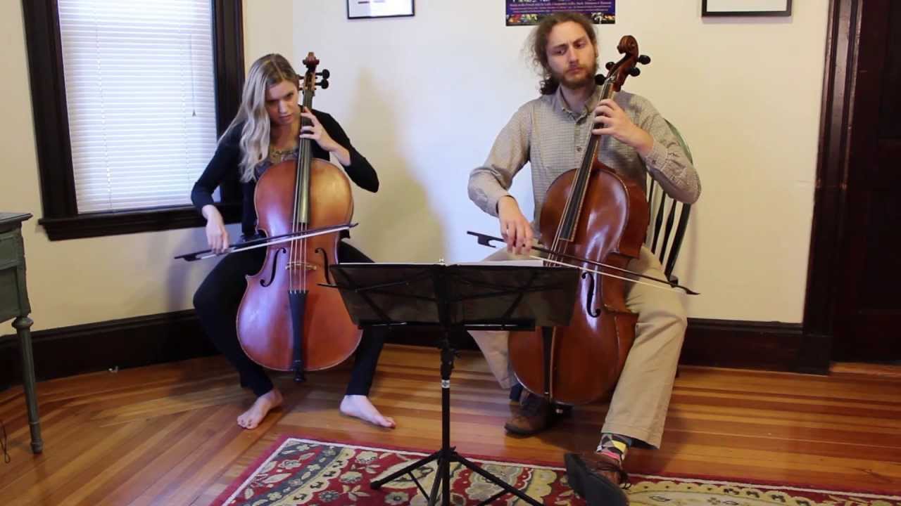 Braun - Sonata Sesta for two bassoons (on baroque cello) - II. Ciaconna [French ornamentation]