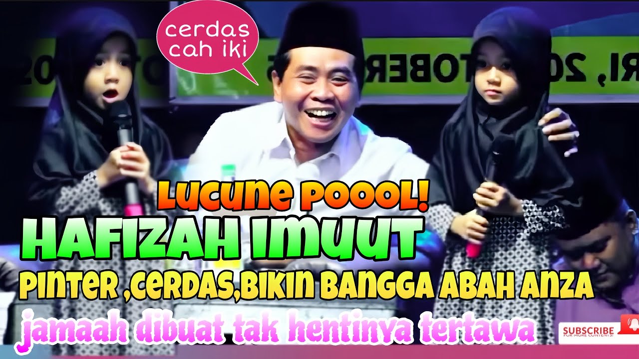 LUCU POL PENAMPILAN HAFIZA BIKIN ABAH ANZA DAN JAMAAH TAK KUAT TAHAN TAWA SEPANJANG ACARA