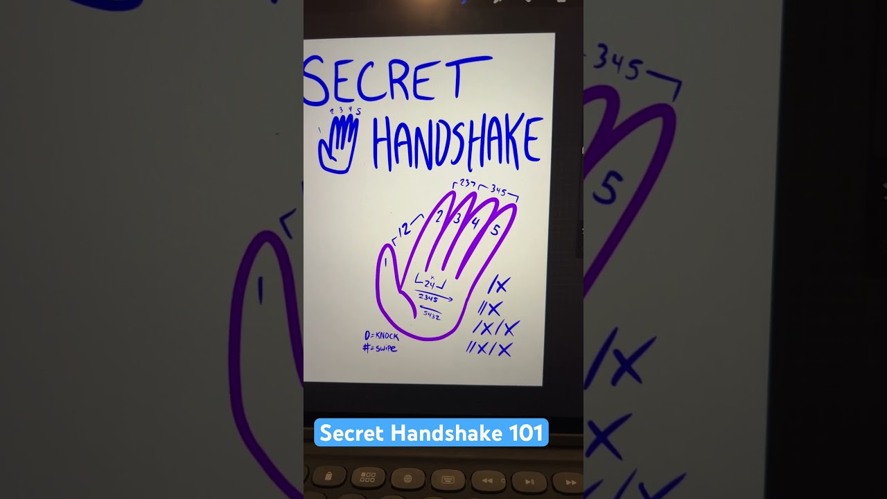 Secret Handshake 101: Introduction #conlang #linguistics