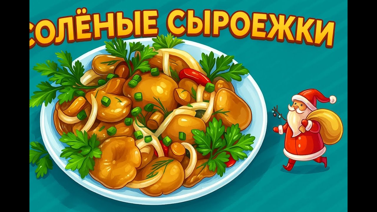 🍄 Солёные сыроежки &mdash; хрустящее удовольствие из леса! 🌲