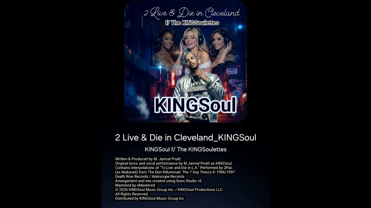 KINGSoul 2 Live & Die In Cleveland Offi Pre-Release_Notice Interpolations of To Live and Die in L.A.