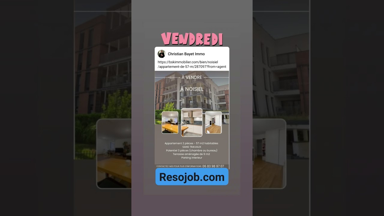 Comment trouver un logement à l'endroit voulu? Y'a Resojob.com 