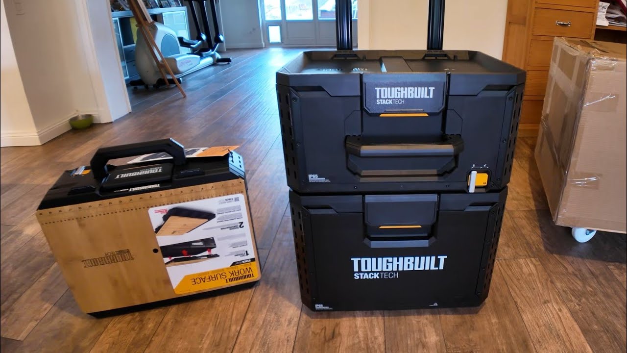 Toughbuilt Deutschland Werkzeugkisten Stacktech GENIAL FÜRs WOHNMOBIL und CAMPING 🥾🏕️
