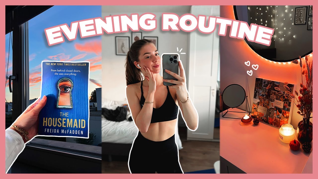 HERFST AVOND ROUTINE 🧸🍂 realistisch, productief & cozy 😊 ☆ Zenne Bakens