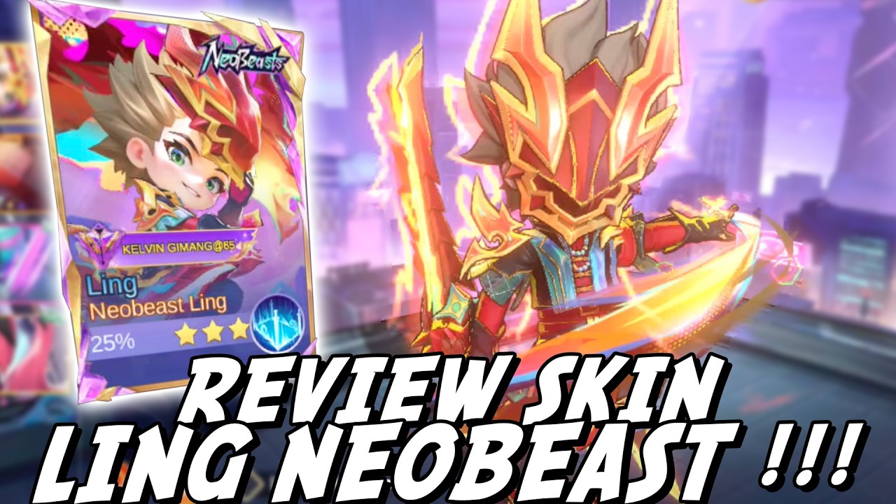 GAK NYESEL GUA BAKAR DIAMOND BUAT SKIN COMMANDER LING NEOBEAST ! BAGUS BANGET GILA COY PAK COY !