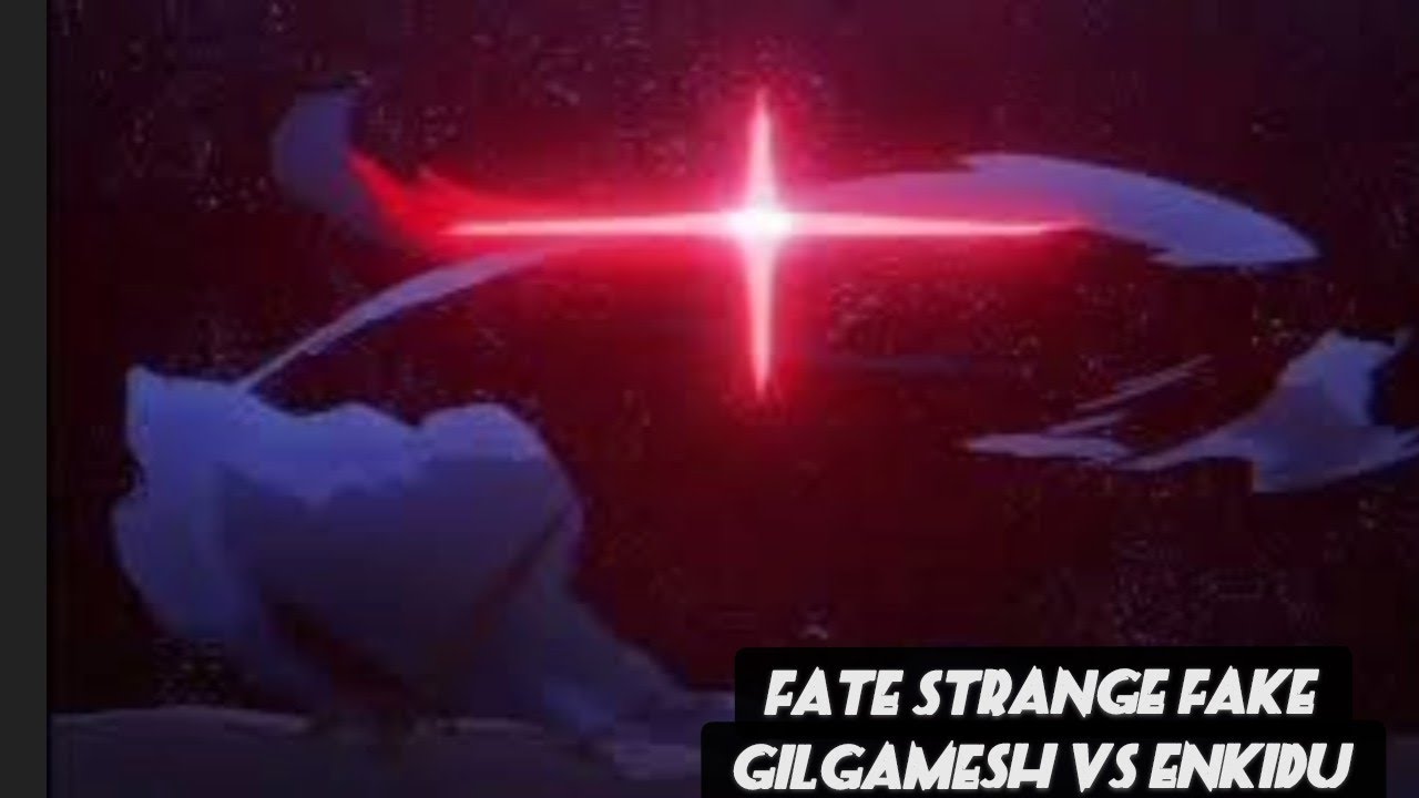 Monsters' Reunion ! Gilgamesh vs Enkidu  Epic Full Fight - Fate Strange Fake whispers of dawn