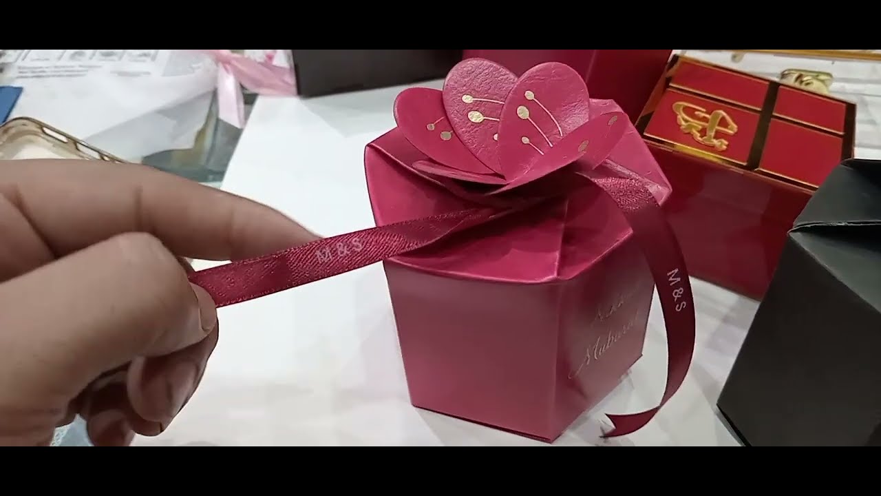 Nikkah Bid Box Designs | Bid Box | Wedding Ceremony gift Box