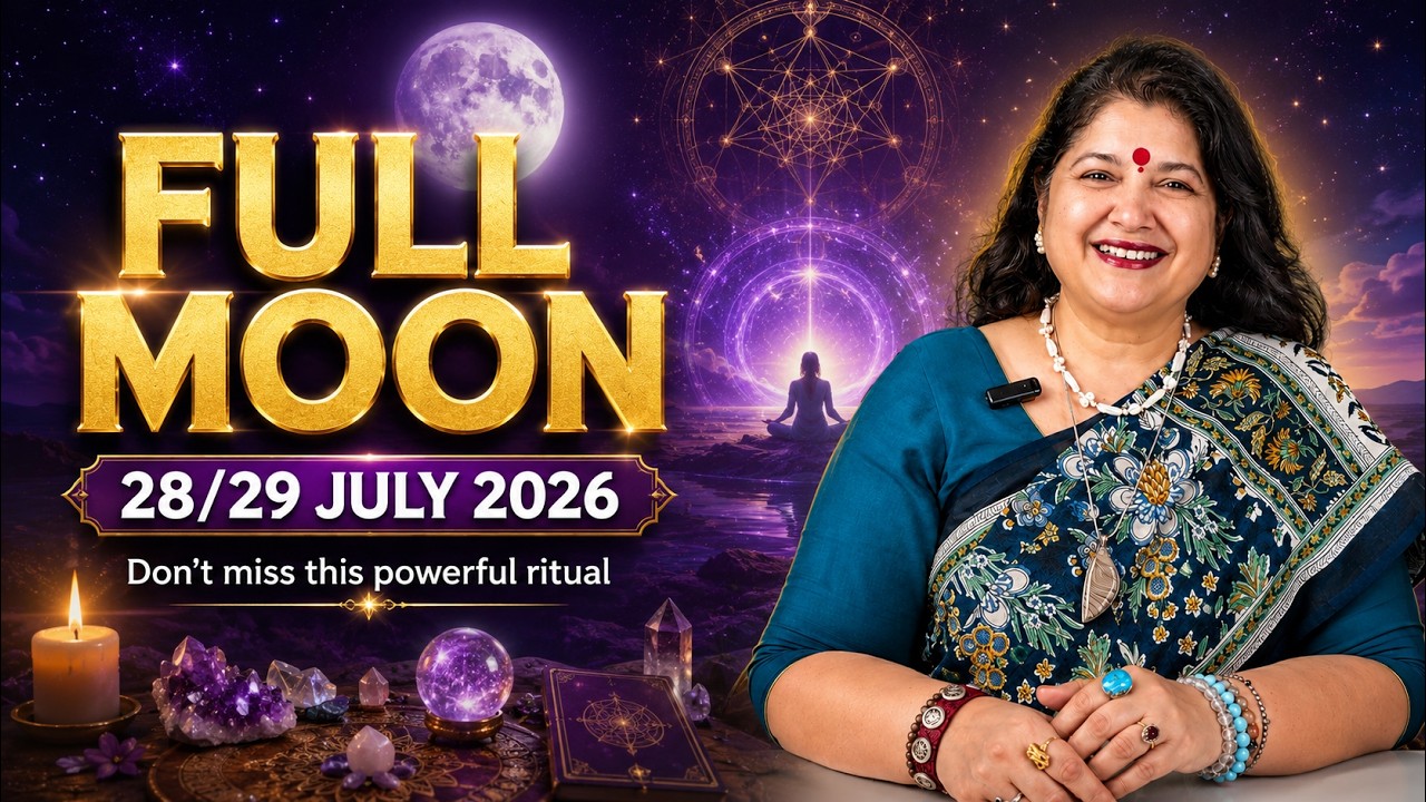 FULL MOON Powerful RITUAL | 28/29 July 2026 | Manifest Your Future Self