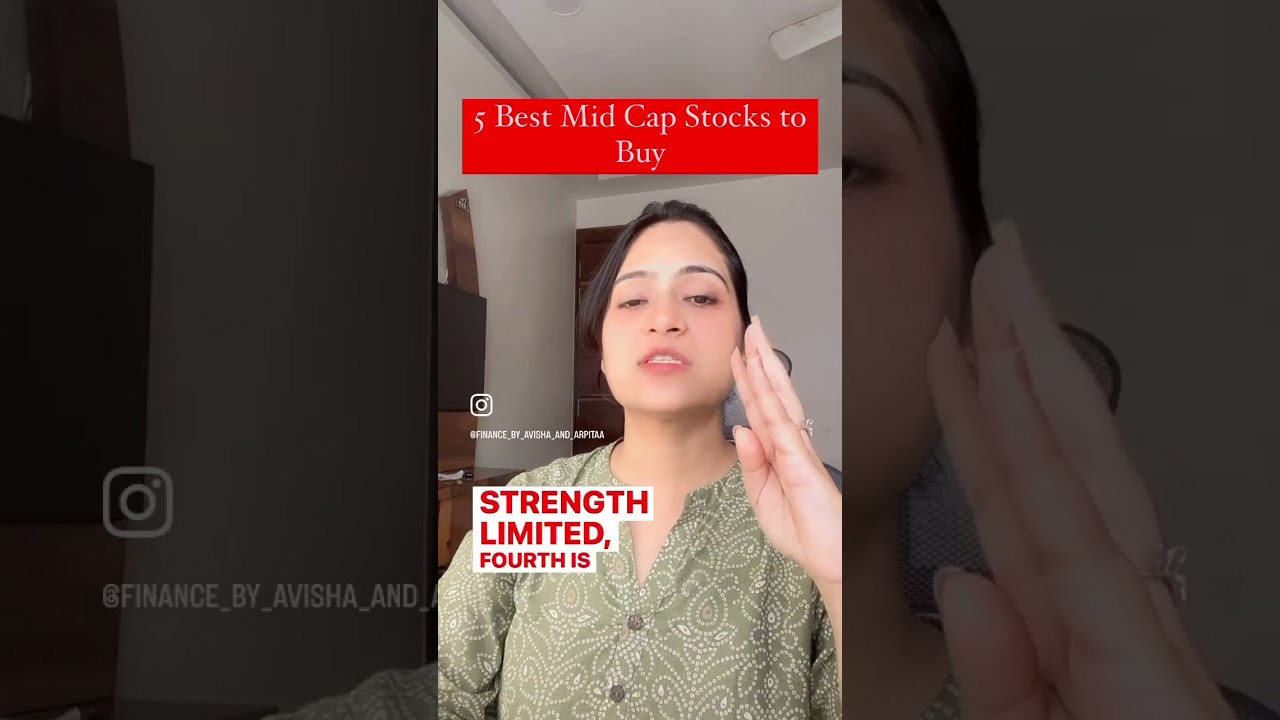 5 Best Midcap stocks to Buy #shortvideo #shortsvideo #stockmarket #english #gdp #investing #wedding