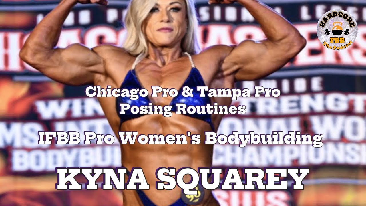 Kyna Squarey - IFBB Pro Women's Bodybuilding Posing Routines