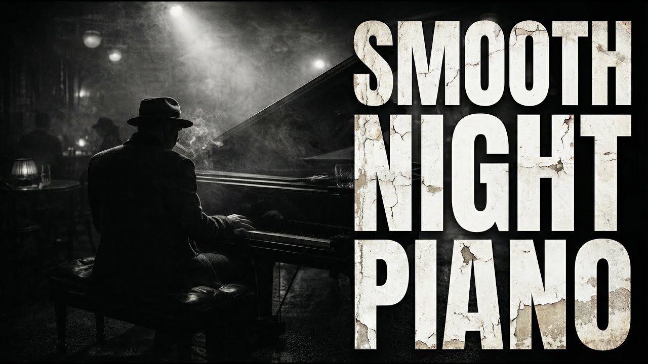 Smooth Piano Jazz | Relaxed Late Night Piano Mood