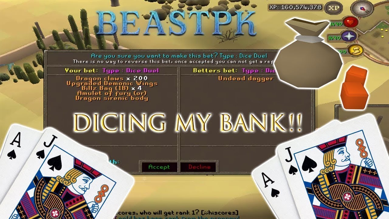Beastpk Best RSPS 2019- Gambling my items did i lose bank!?+give away