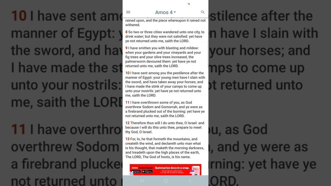 Prepare To Meet Thy God O Israel