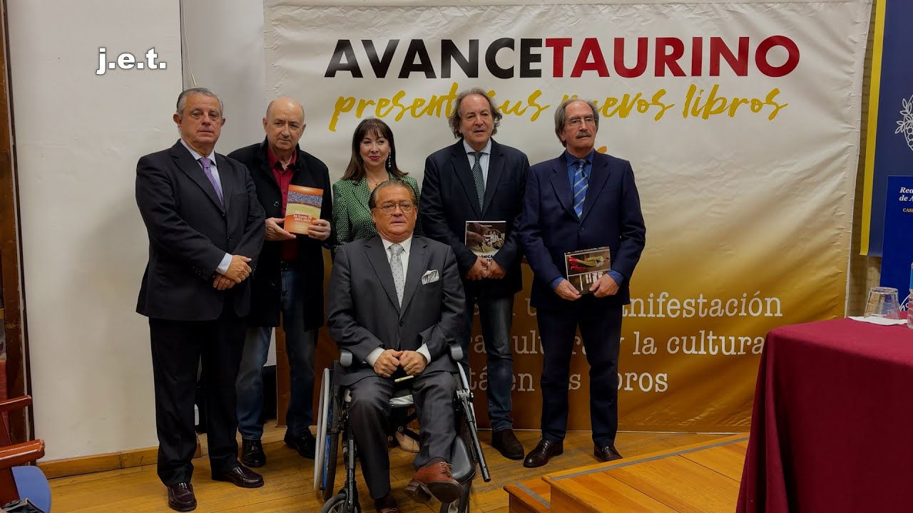 PRESENTACIÓN DE LOS LIBROS DE AVANCE TAURINO DE 2026