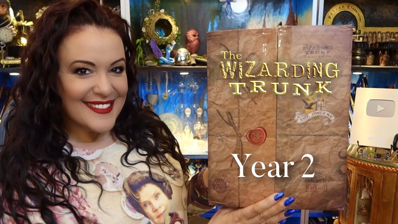 🐍 The Wizarding Trunk Year 2 Harry Potter The Chamber of Secrets Box Unboxing