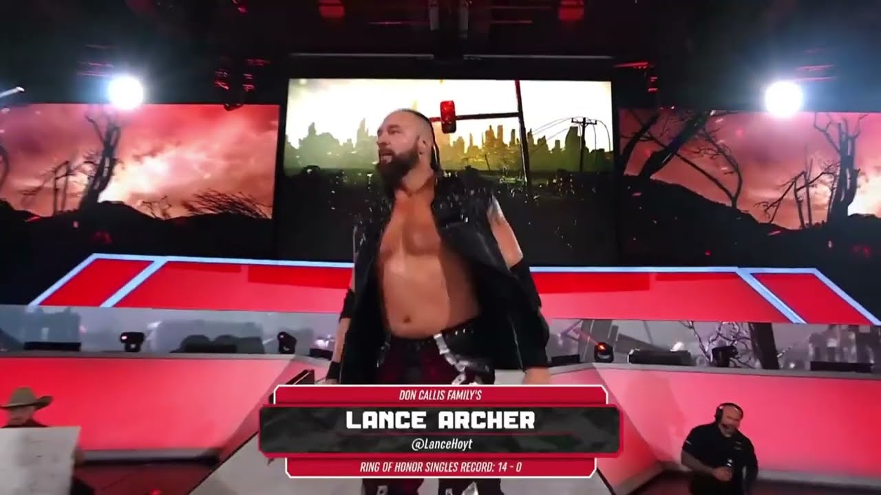 Lance Archer Entrance - ROH, January 15, 2026