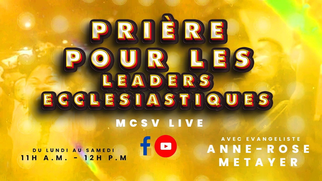 Prière pour les Leaders Ecclesiastiques