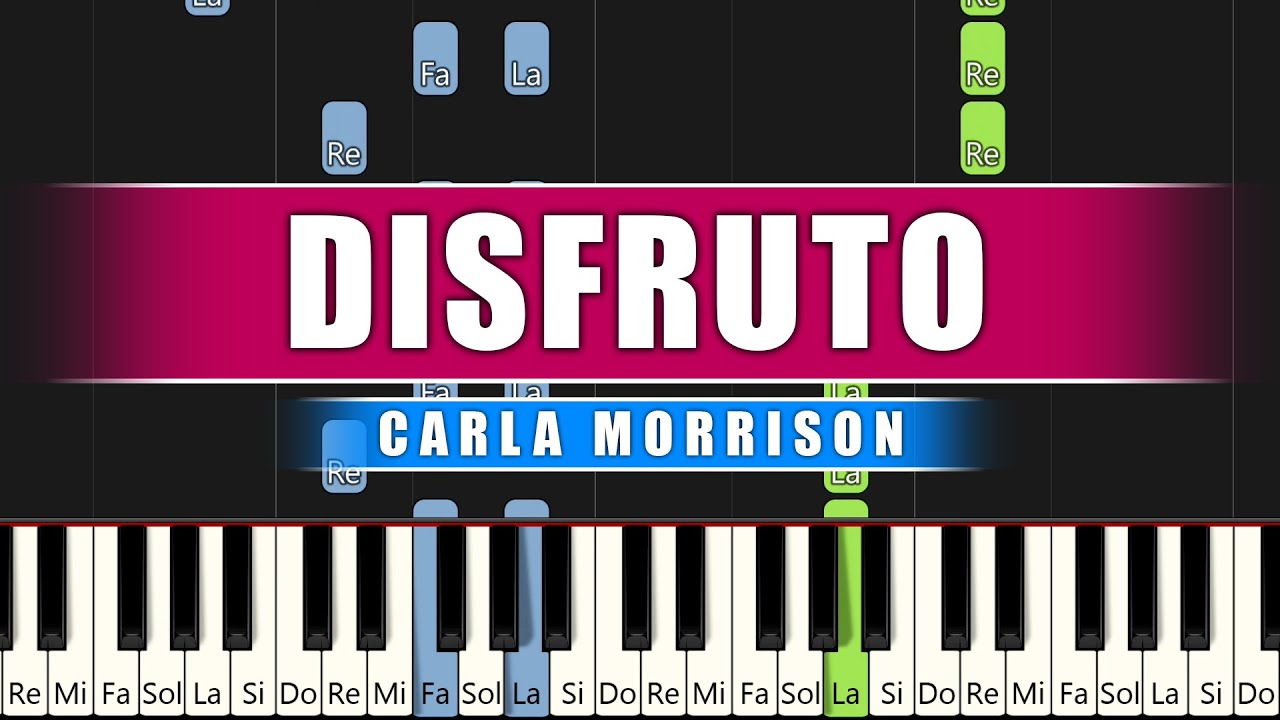 Carla Morrison - Disfruto - Piyano İle Nasıl Çalınır