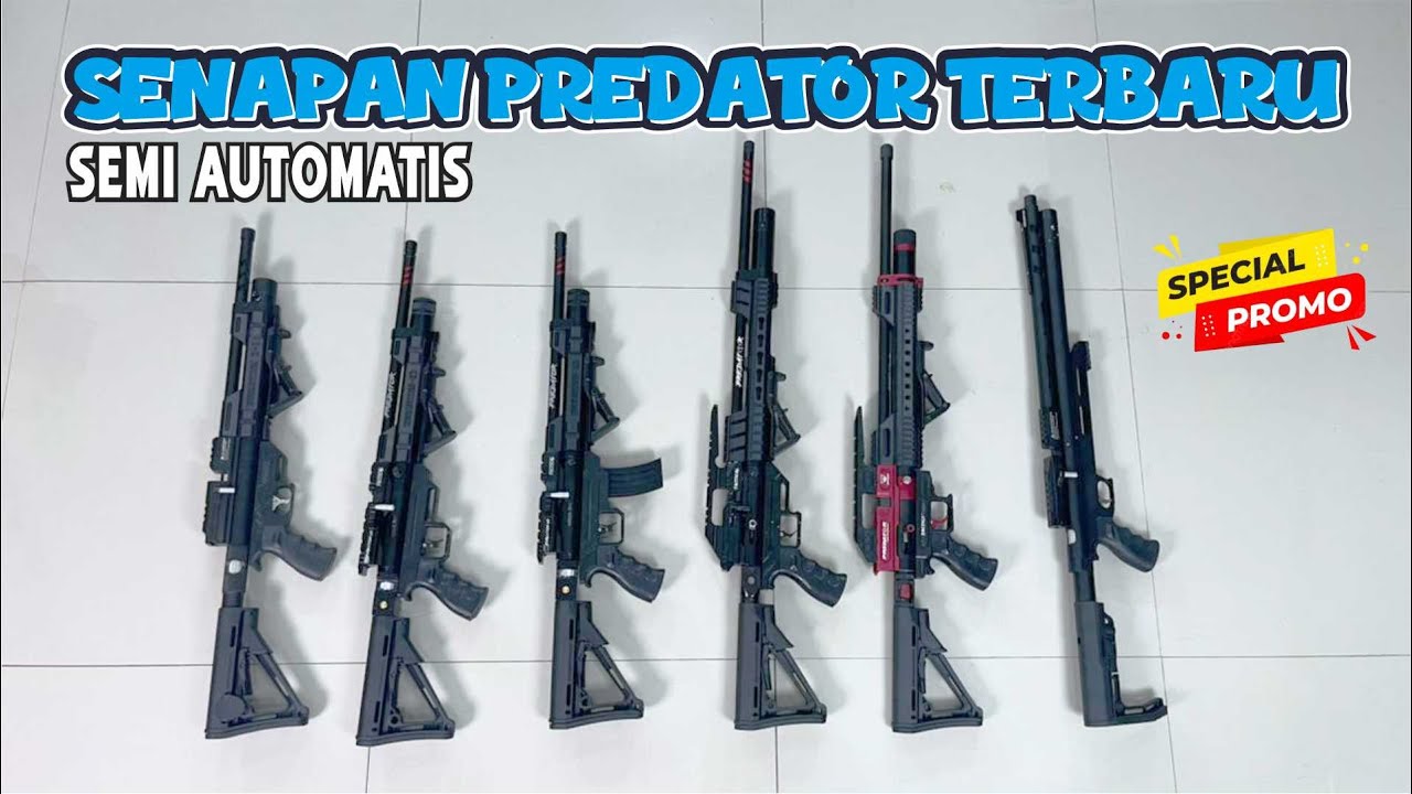 PROMO PCP PREDATOR TERBARU!!! REKOMENDASI SENAPAN PCP PREDATOR OD 38 SEMI OTOMATIS TERBAIK TERMURAH