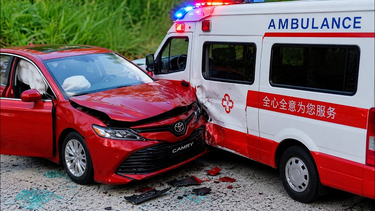 Ford Transit Ambulance 🚑 Emergency Rescue Mission! Diecast Cars Simulation😍