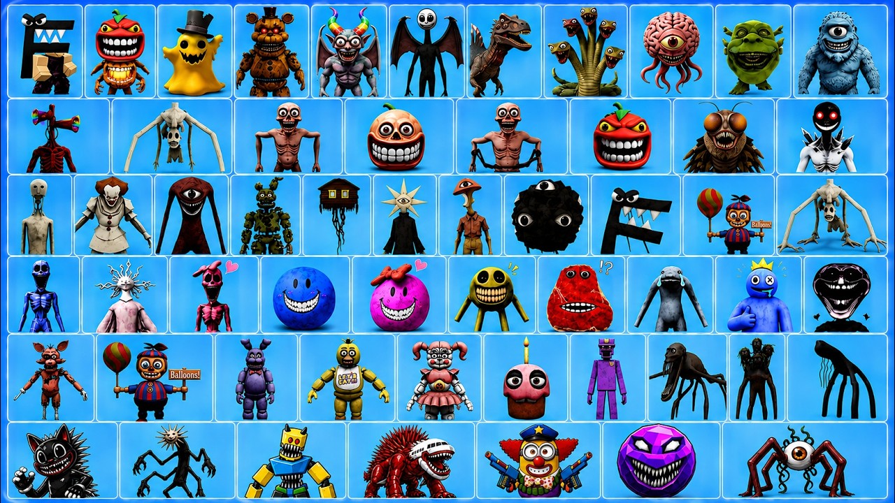 ALL NEW 100+ SCP in SCP MORPHS & BACKROOMS MORPHS [Roblox]