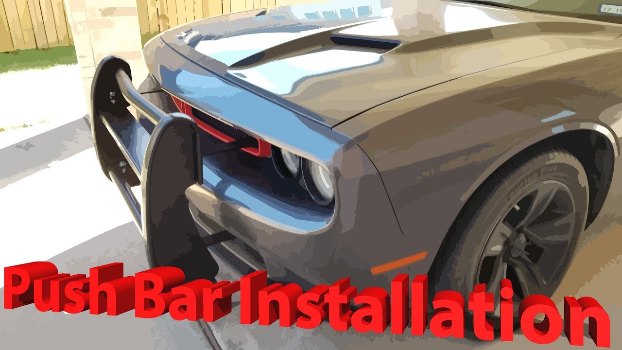 Installing Push Bar on a Challenger
