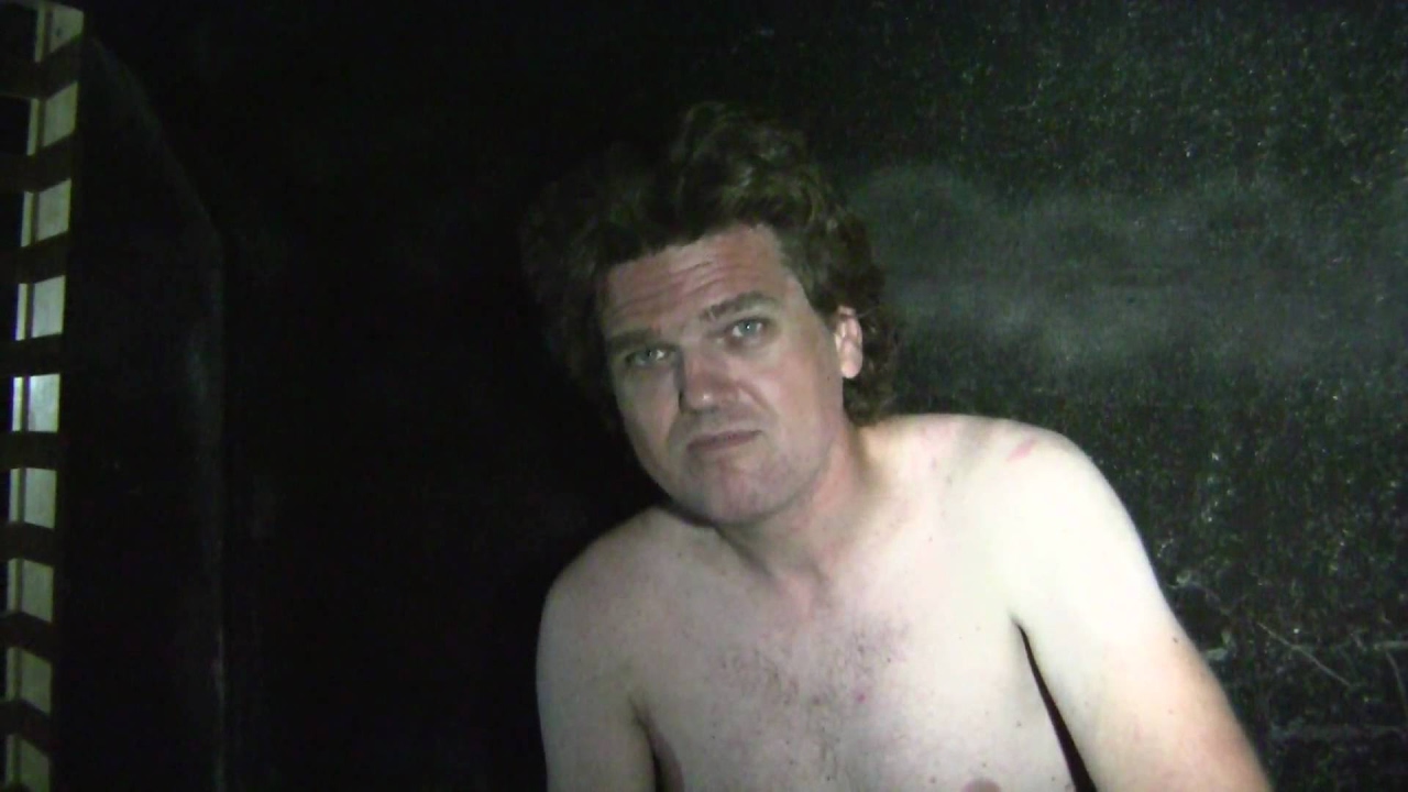 Barry is homeless living in a tunnel underneath Las Vegas