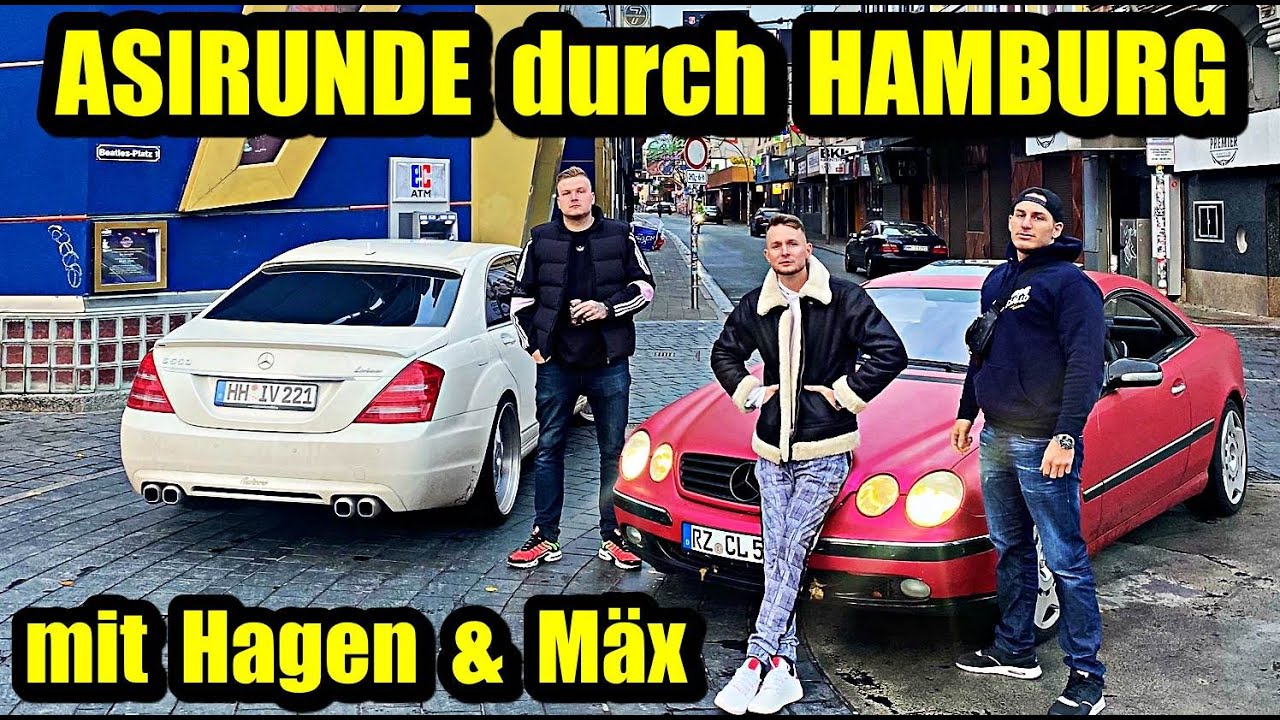 ASIRUNDE durch HAMBURG mit Hagen & Maeximiliano