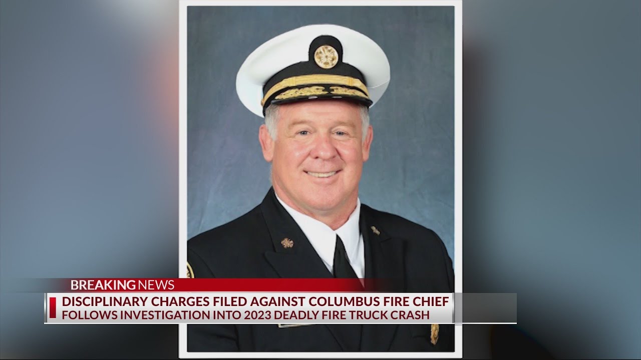 Disciplinary charges filed against Columbus fire chief