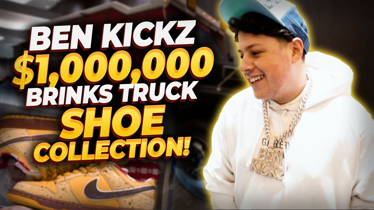 Ben Kickz $1,000,000 Brinks Truck Shoe Collection
