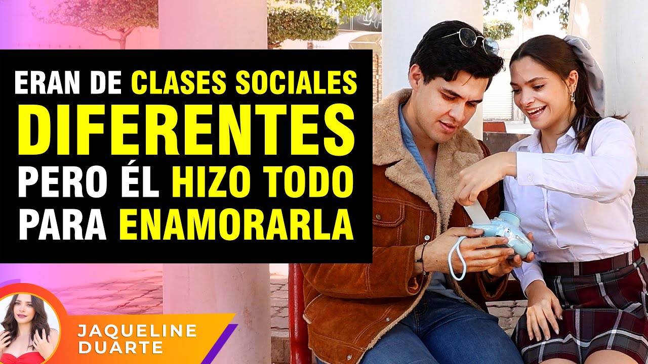 Eran de clases sociales diferentes, pero él hizo todo para enamorarla