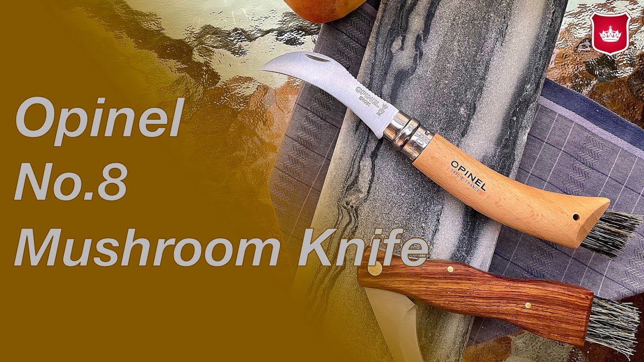 Opinel No.8 Mushroom Knife -  Francuski Nóż na grzyby + Kayoba
