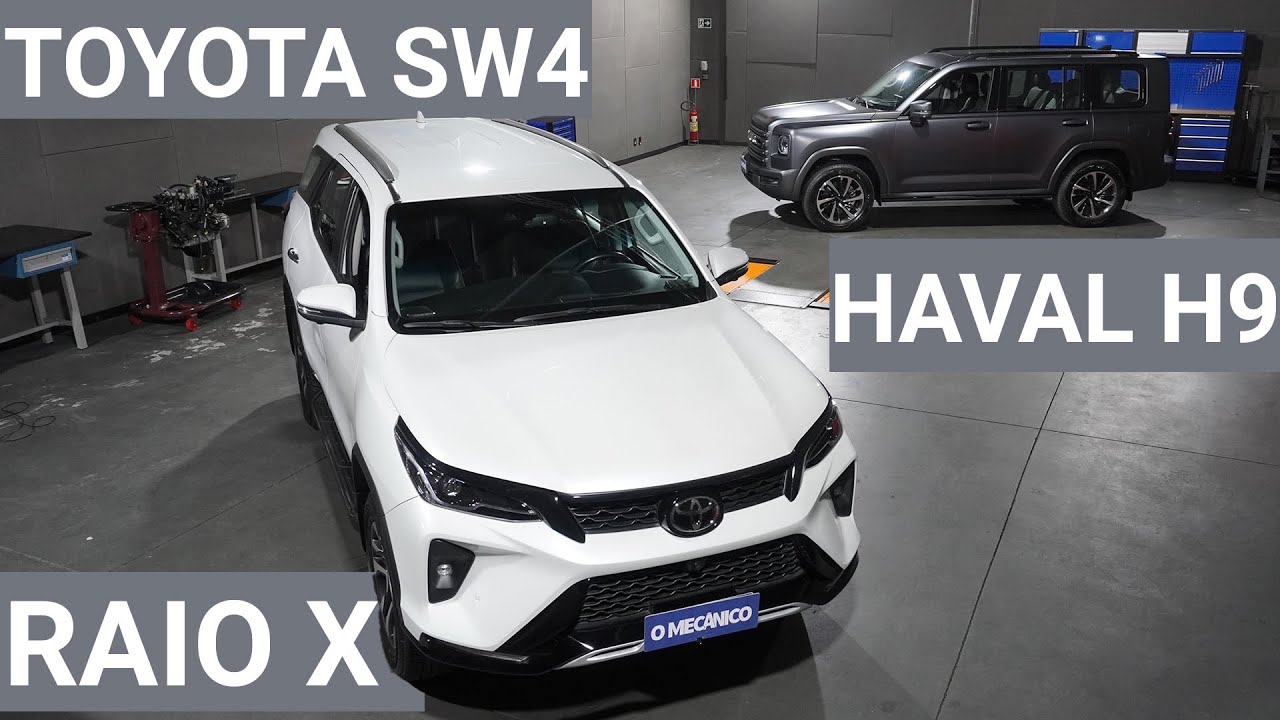 RAIO-X COMPARATIVO: Toyota SW4 X HAVAL H9 na opinião de um mecânico