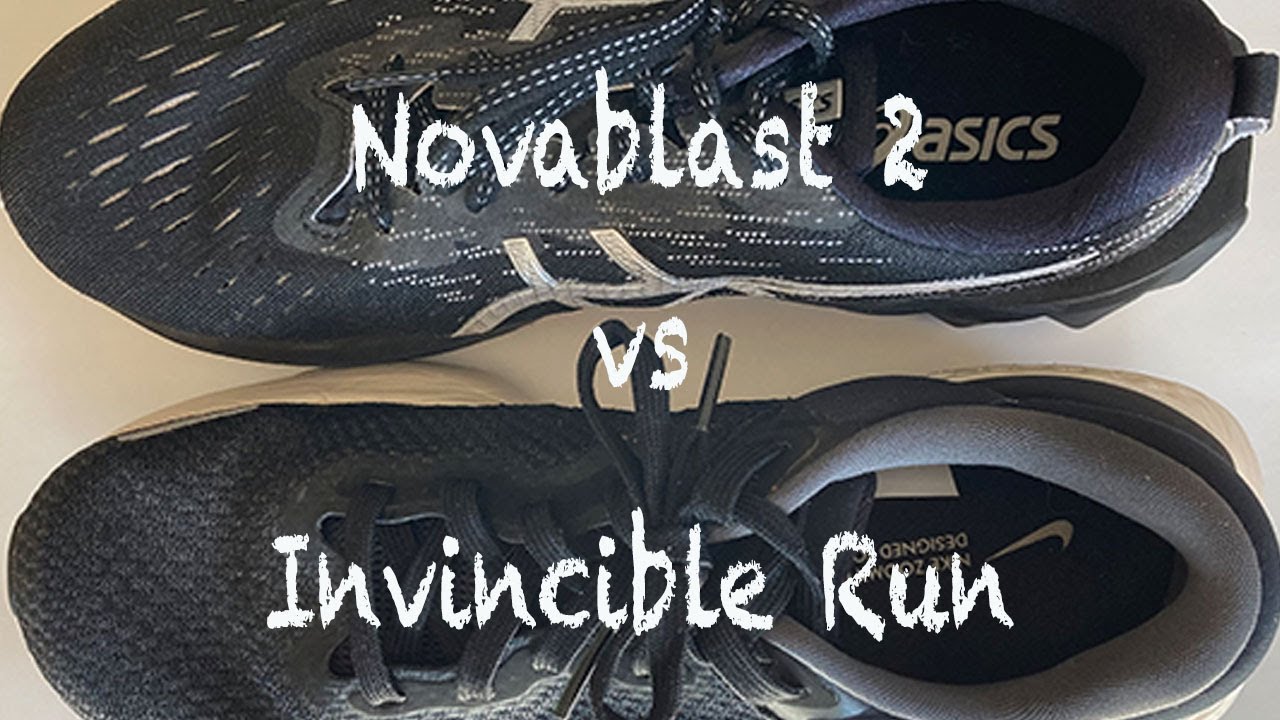 Asics Novablast 2 vs Nike ZoomX Invincible Run | Max Cushion Daily Trainer Shoe Battle