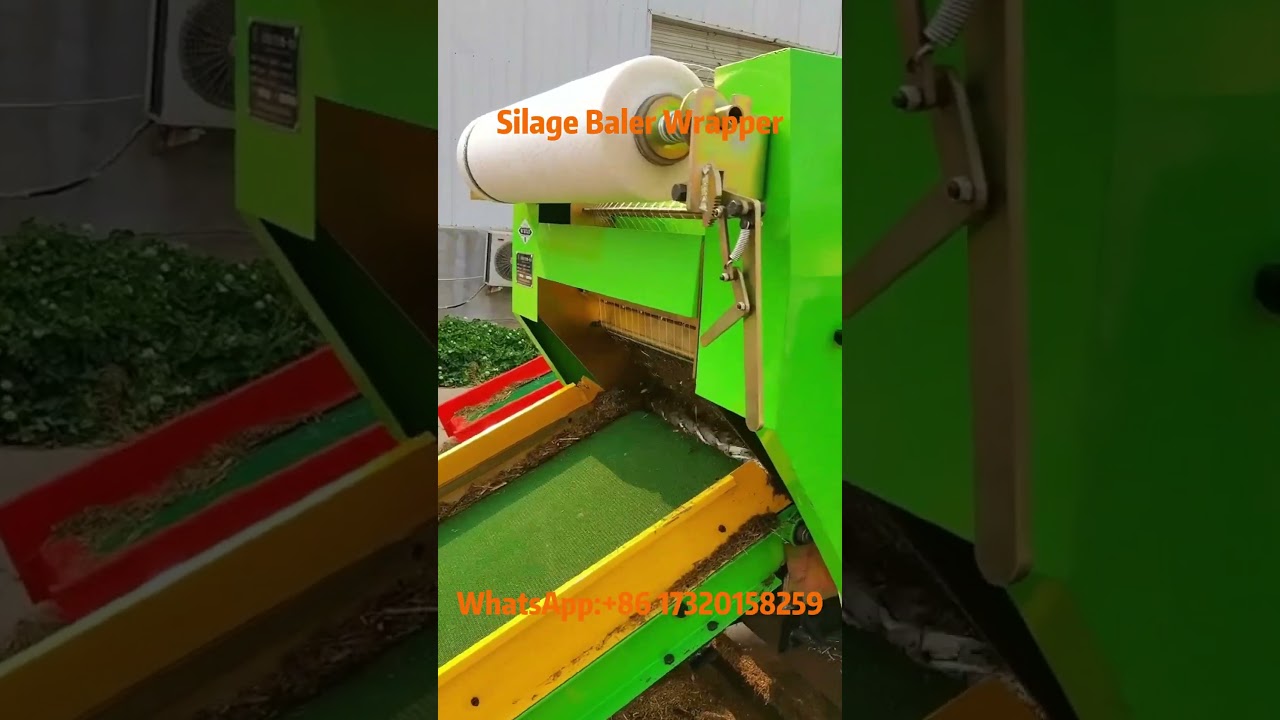 Good Performance Silage Baler Wrapper!#silage #silagebaler