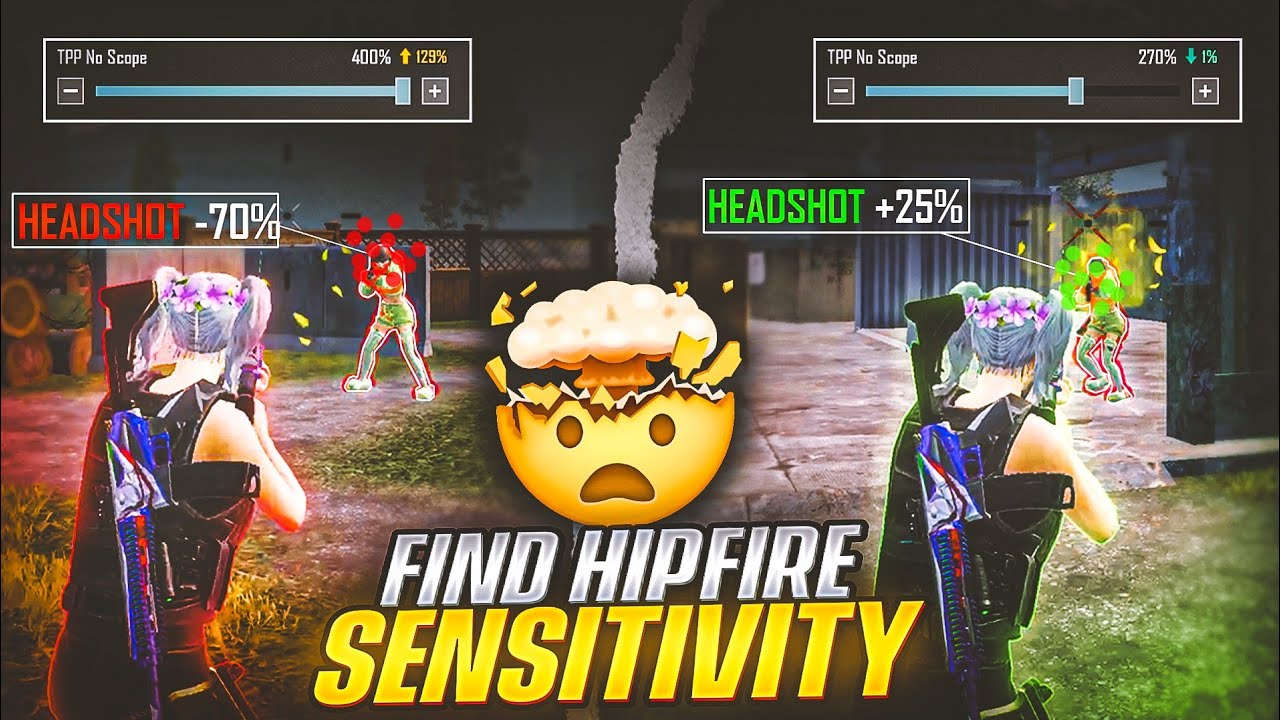 🔥Find best hip-fire sensitivity for your device | Customize close range sensitivity setting (BGMI)