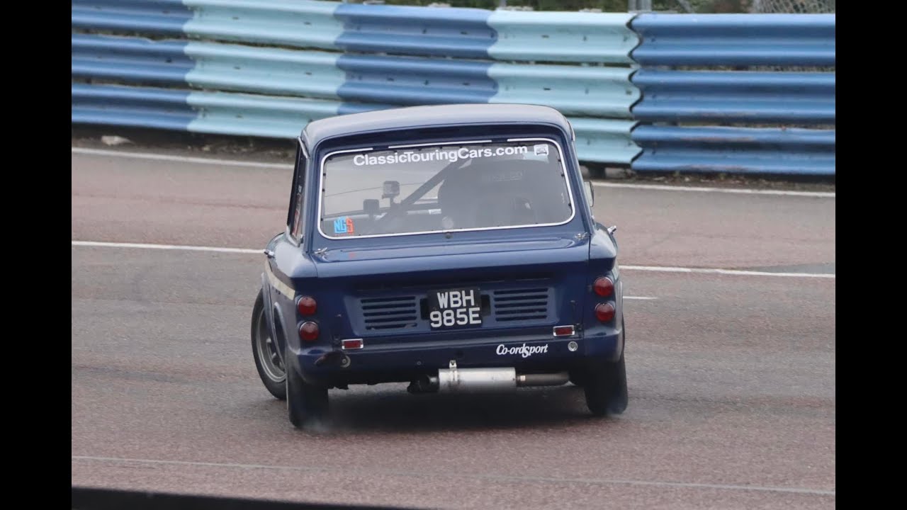 Hillman Imp onboard Thruxton Pre66