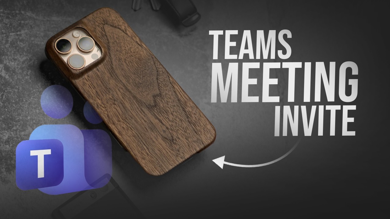 How to Do Teams Meeting Invite from iPhone (tutorial)