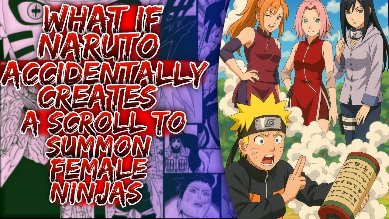 What If Naruto Accidentally Creates A Scroll To Summon Female Ninjas ||