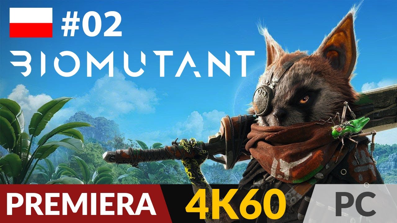 Biomutant PL 🦗 #2 - odc.2 🌍 Craftowanie i dom | Gameplay po polsku 4K