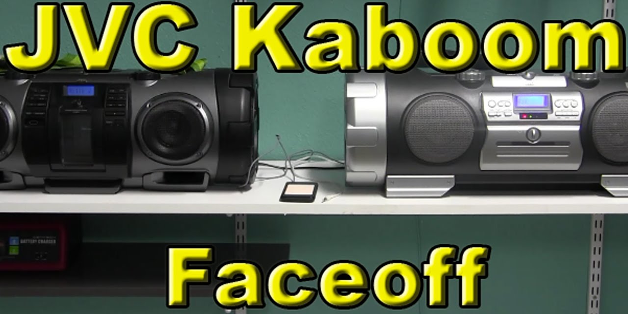 JVC Kaboom Sound Quality Faceoff: RV-NB70 vs. RV-NB10B.